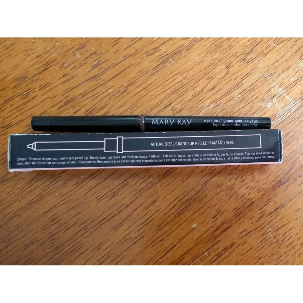 New In Box Mary Kay Eyeliner MK Deep Brown 090131 Fast Ship Discontinued